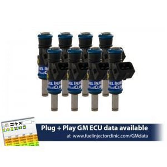 Picture of 1440cc (160 lbs/hr at OE 58 PSI fuel pressure) FIC Fuel Injector Clinic Injector Set for LS3, LS7, LSA, L76, L92, and L99 engines (High-Z)