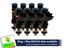 Picture of 445cc (50 lbs/hr at OE 58 PSI fuel pressure) FIC Fuel Injector Clinic Injector Set for 4.8/5.3/6.0/6.2 Truck Motors ('07-'13) (High-Z) (is305-0445h)